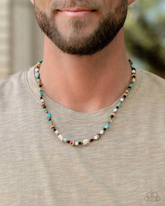 Paparazzi ♥ Urban Uniform - Multi ♥ Necklace