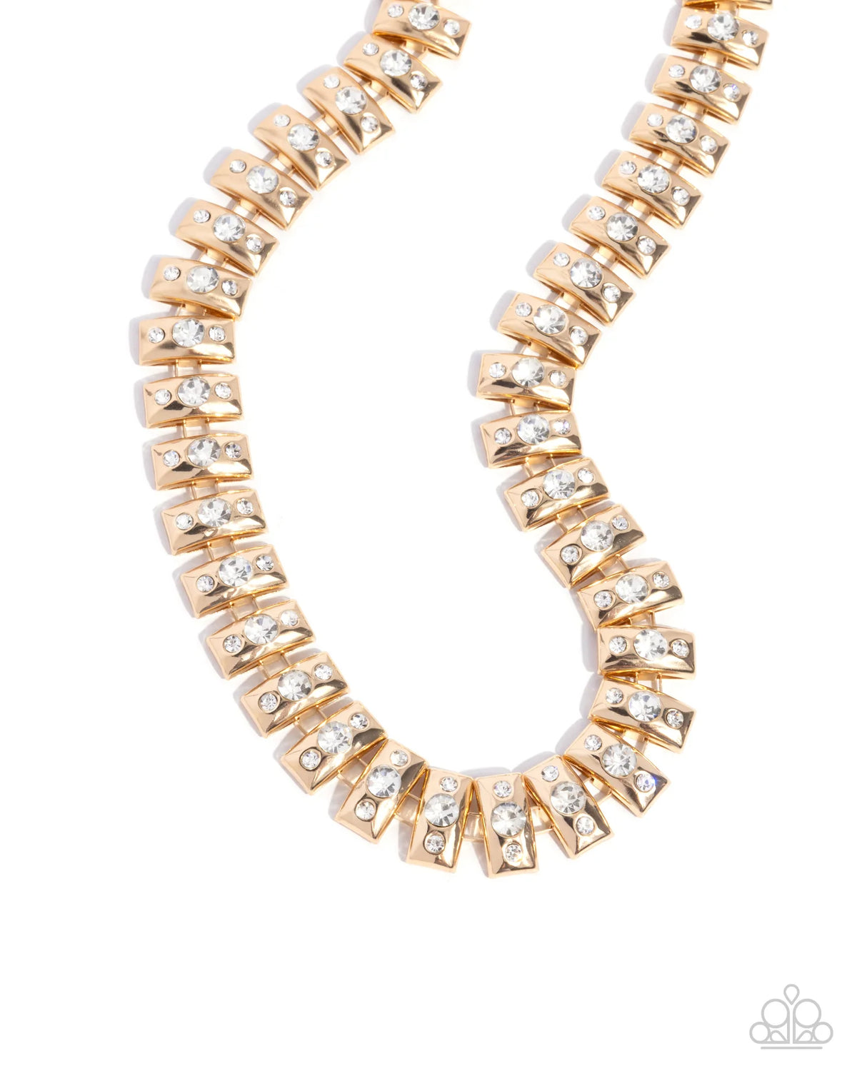 Paparazzi ♥ Officially Opulent - Gold ♥ Necklace
