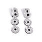 Halloween Bash - White Earring