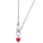 Valuable Valor - Red Necklace