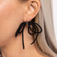 Paparazzi ♥ Sophisticated Sprinkle - Black ♥ Post Earrings