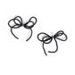 Paparazzi ♥ Sophisticated Sprinkle - Black ♥ Post Earrings