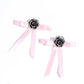 Paparazzi ♥ Coquettish Candidate - Pink ♥ Post Earrings
