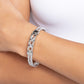 Mismatched Movement - Silver Bracelet