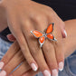 Suspended Story - Orange Ring