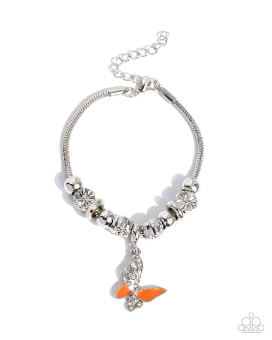 Paparazzi ♥ Luminescent Landing - Orange ♥ Bracelet