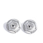 Paparazzi ♥ Enfolded Edge ♥ Post Earrings