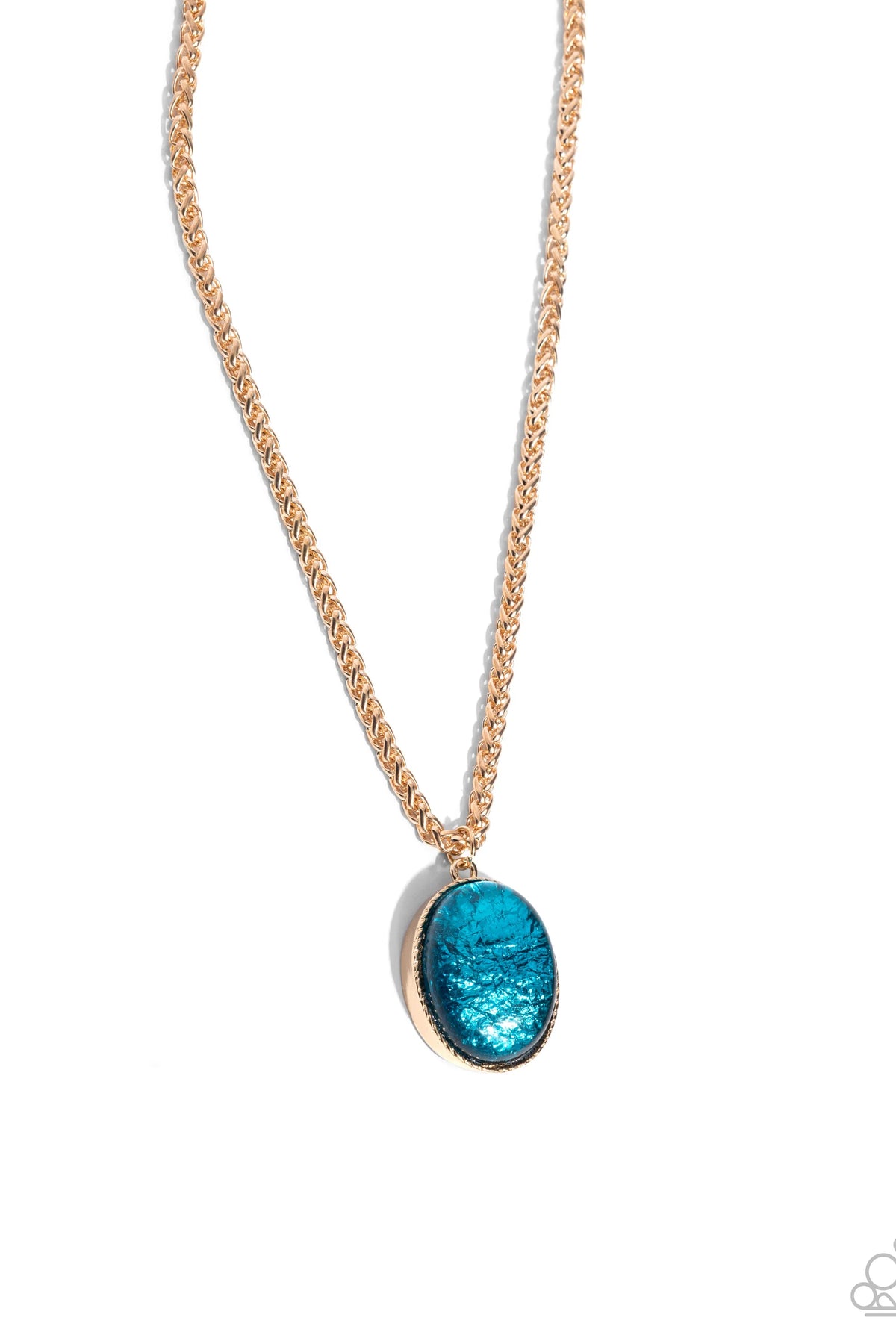 Rule the Light - Complete Look - Blue and Gold 2-Piece Set - Paparazzi