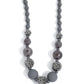 Paparazzi Product ~ Hematite Hallmark - Complete Look - Silver