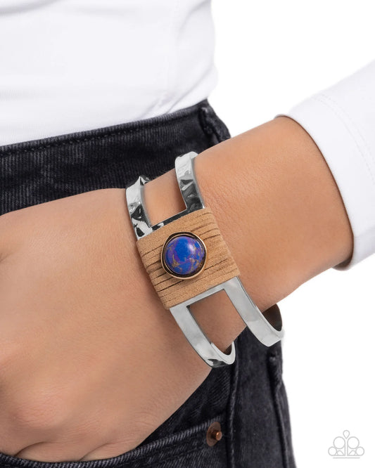Paparazzi ♥ SUEDE Vacation - Purple ♥ Bracelet