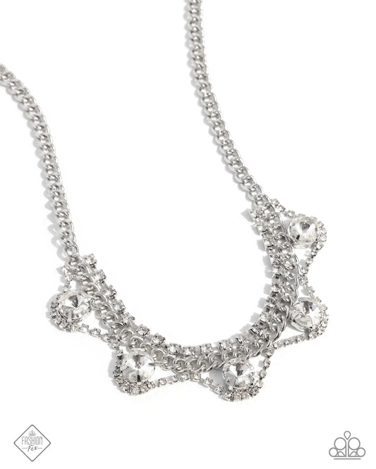 Paparazzi ♥ Never Enough Elegance - Fashion Fix ♥ Necklace