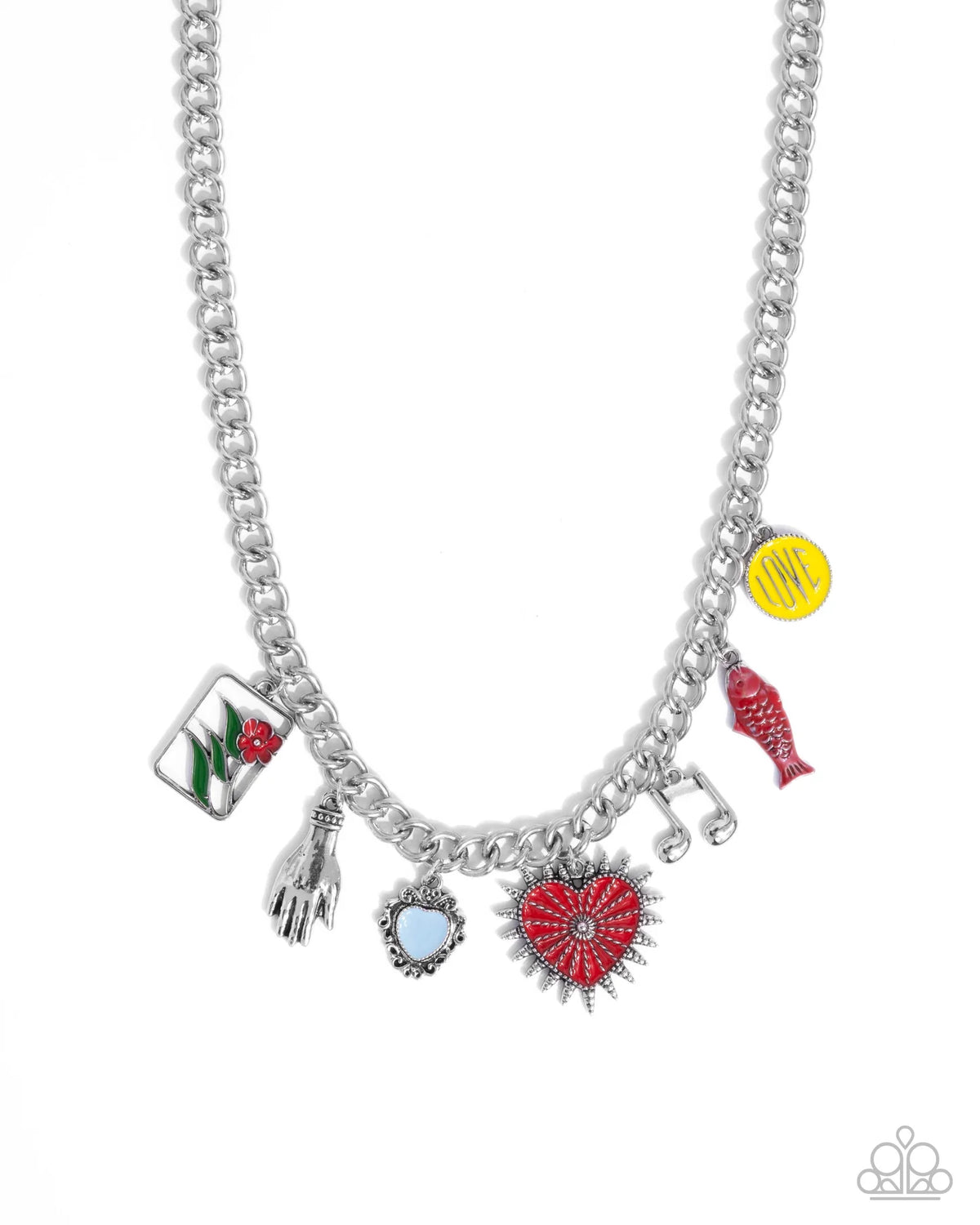 Paparazzi ♥ Storytelling Shimmer - Red ♥ Necklace
