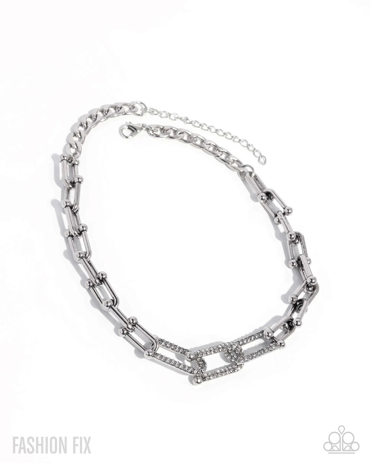 Paparazzi ♥ Adorably Amped Up - White ♥ Necklace