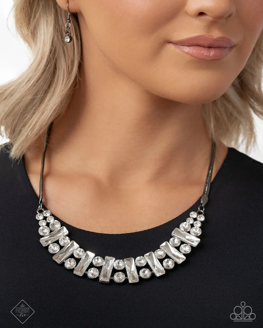 Paparazzi ♥ Adorably Assertive - Black ♥ Necklace