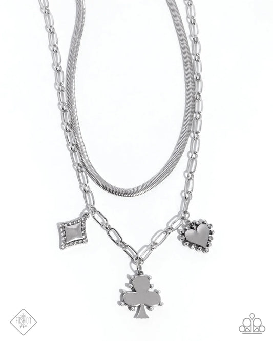 Paparazzi ♥ Sentimental Sunset - White ♥ Necklace