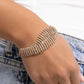 Trustworthy Twist - Gold Bracelet