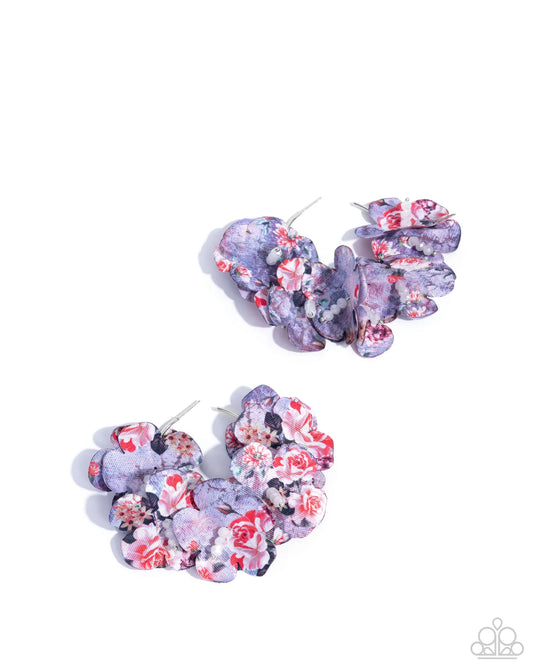 Paparazzi ♥ Whimsical Walk - Purple ♥ Earrings