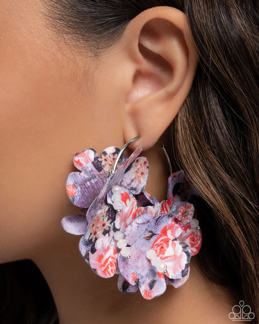 Paparazzi ♥ Whimsical Walk - Purple ♥ Earrings