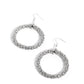 Breathtaking Beacon - White Earring