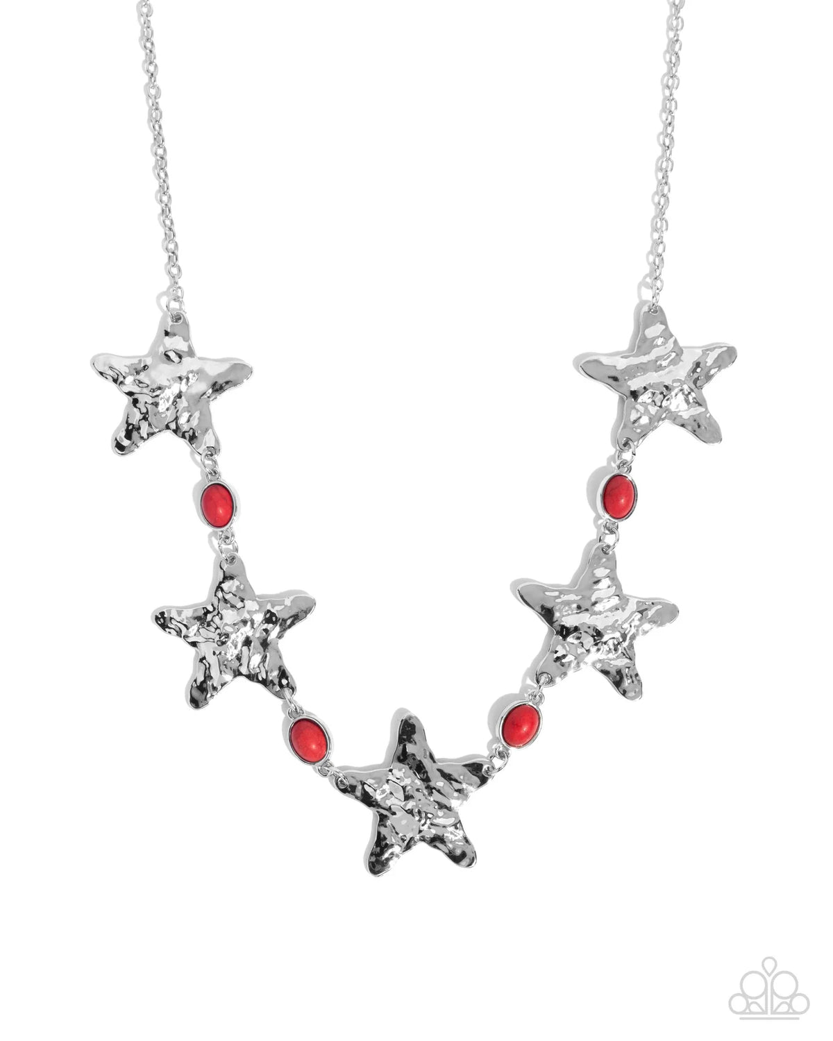 Paparazzi ♥ Stellar Santa Fe - Red ♥ Necklace
