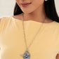 Paparazzi ♥ Stirring Season - Blue ♥ Necklace