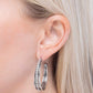 Paparazzi ♥ Commanding Culture - White ♥ Earrings