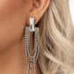 Paparazzi ♥ Resounding Radiance - Black ♥ Post Earrings
