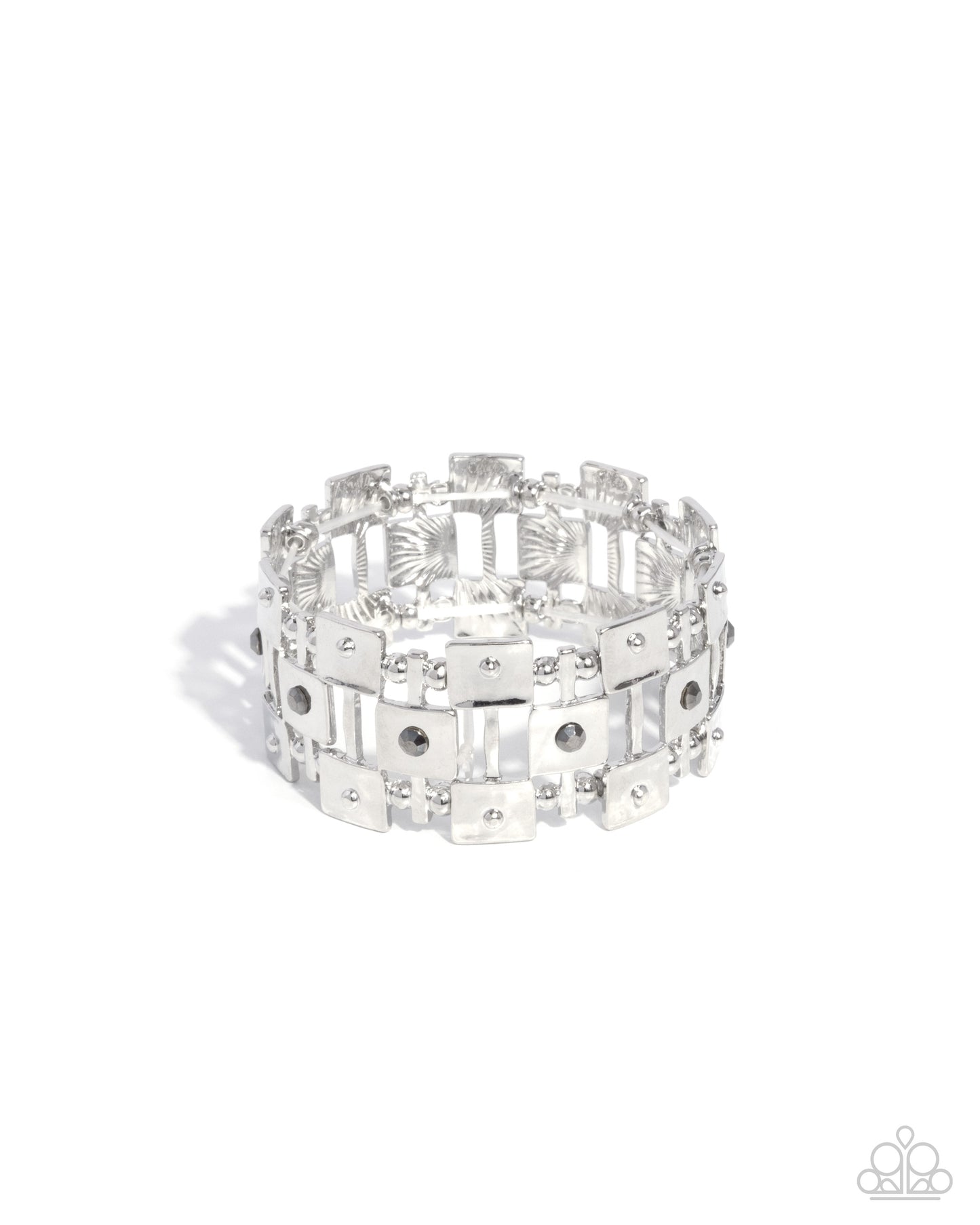 Puzzling Persistence - Silver Bracelet