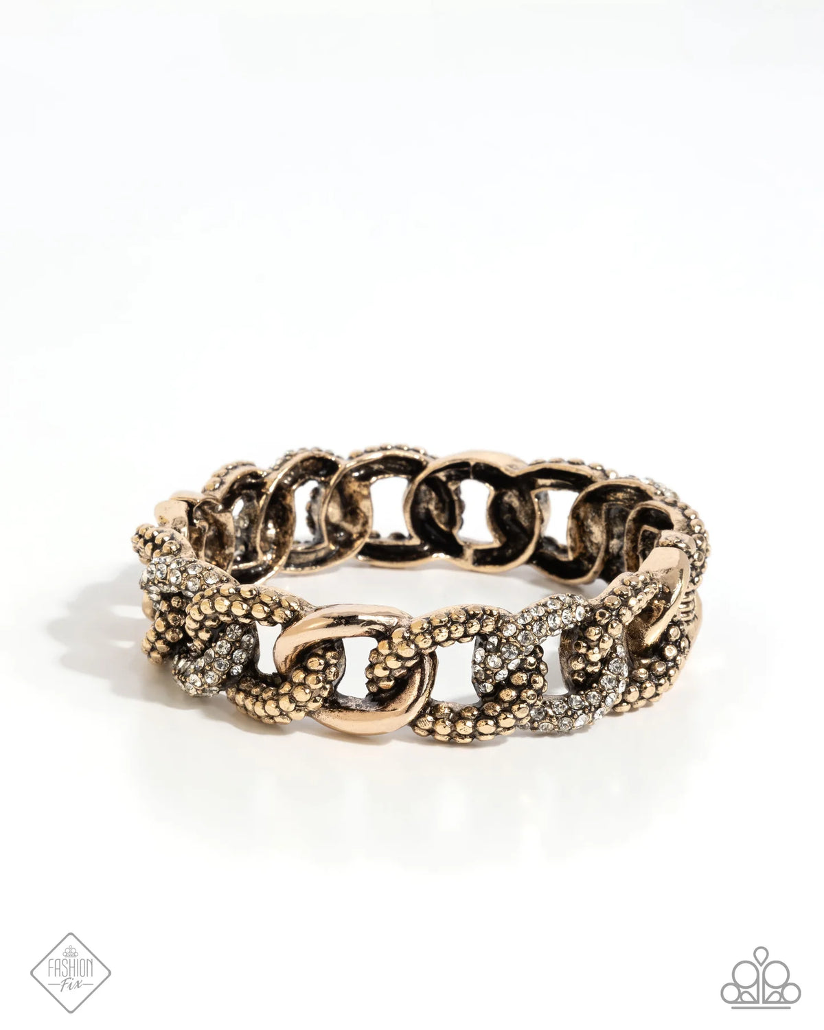 Paparazzi ♥ Assertive Austerity - Fashion Fix ♥ Bracelet