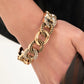 Paparazzi ♥ Assertive Austerity - Fashion Fix ♥ Bracelet