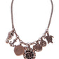 Paparazzi ♥ Coastal Composure - Copper ♥ Necklace