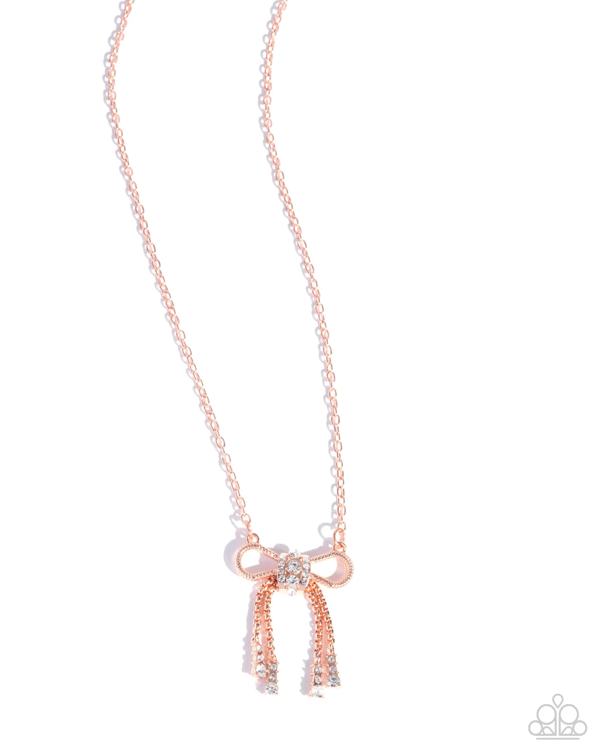 Paparazzi ♥ Coquette Celebrity - Copper ♥ Necklace
