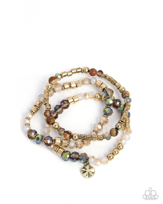 Mental Mentality - Brown Bracelet