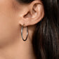 Paparazzi ♥ Surmounting Sheen - Silver ♥ Earrings