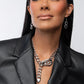 Paparazzi ♥ Bold Buckle - Silver ♥ Necklace