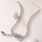 Paparazzi ♥ Bold Buckle - Silver ♥ Necklace