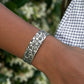 Paparazzi ♥ Abundantly Antiqued - Silver ♥ Bracelet