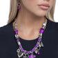 Charmed, I Am Sure - purple - Paparazzi necklace