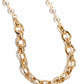 Dual Daydream - gold - Paparazzi necklace