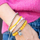 Offshore Outing - yellow - Paparazzi bracelet