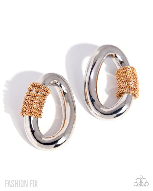 Paparazzi Prized Power - multi - earrings
