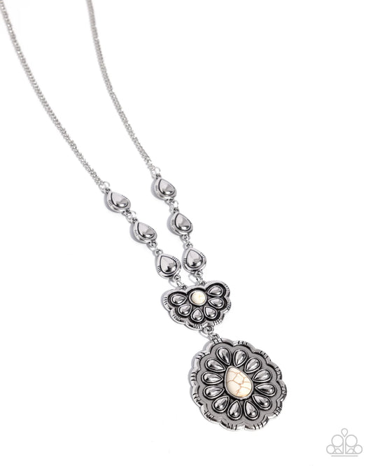 Paparazzi Refreshing Reality - white - necklace