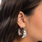 Restless Radiance - silver - Paparazzi earring