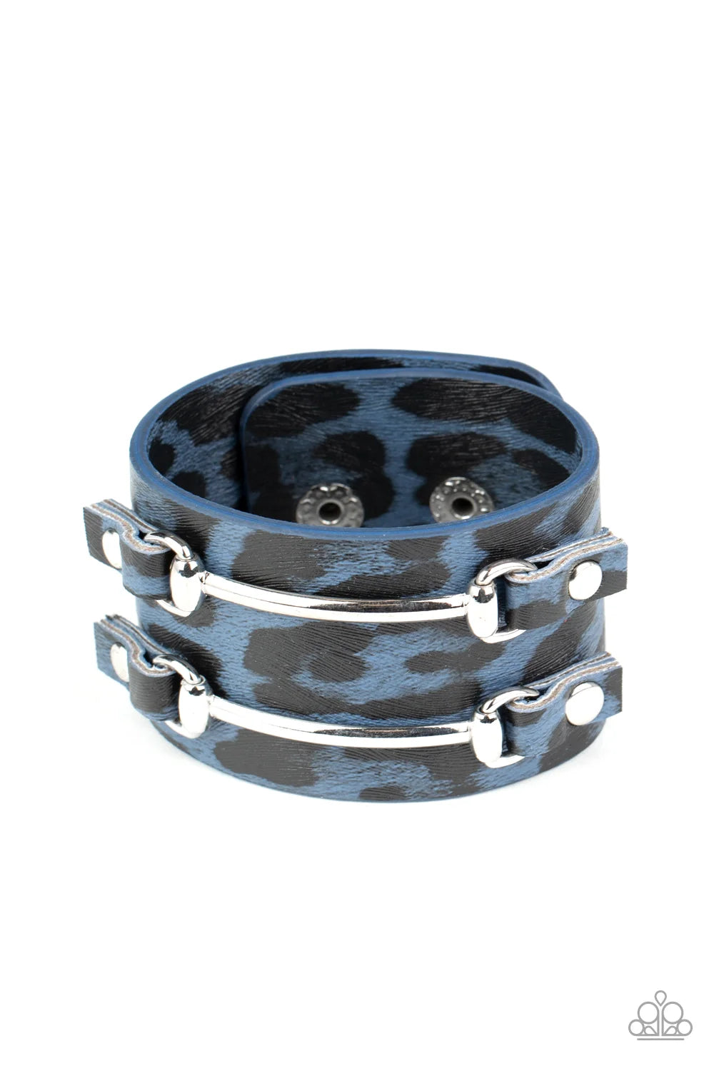 Paparazzi Bracelet ~ Safari Scene - Blue