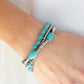 Sahara Sanctuary - blue - Paparazzi bracelet