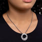 Scintillating Spiral - white - Paparazzi necklace