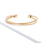 Paparazzi “Coachella Curls” Gold Cuff Bracelet