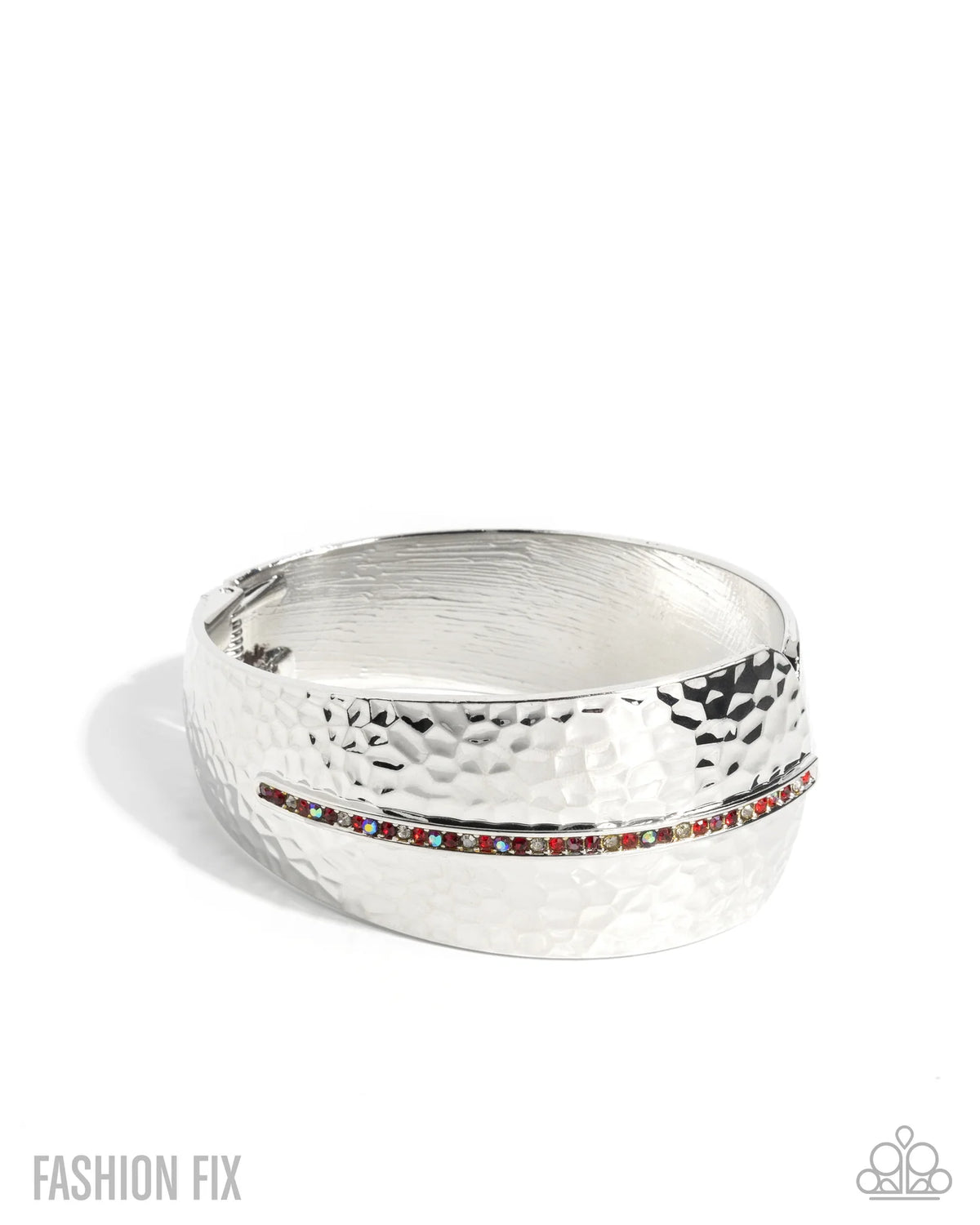 Spontaneous Surety - red - Paparazzi bracelet