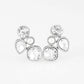 Paparazzi ♥ Super Superstar - White ♥ Post Earrings