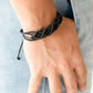 Paparazzi ♥ Boondocks and Bonfires - Black ♥ Bracelet
